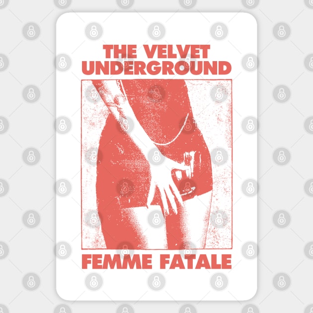 Velvet Underground - Femme Fanart Sticker by fuzzdevil